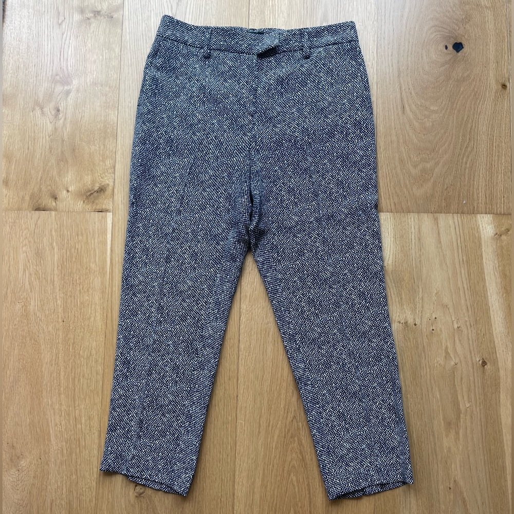 Fendi cropped printed dress pants